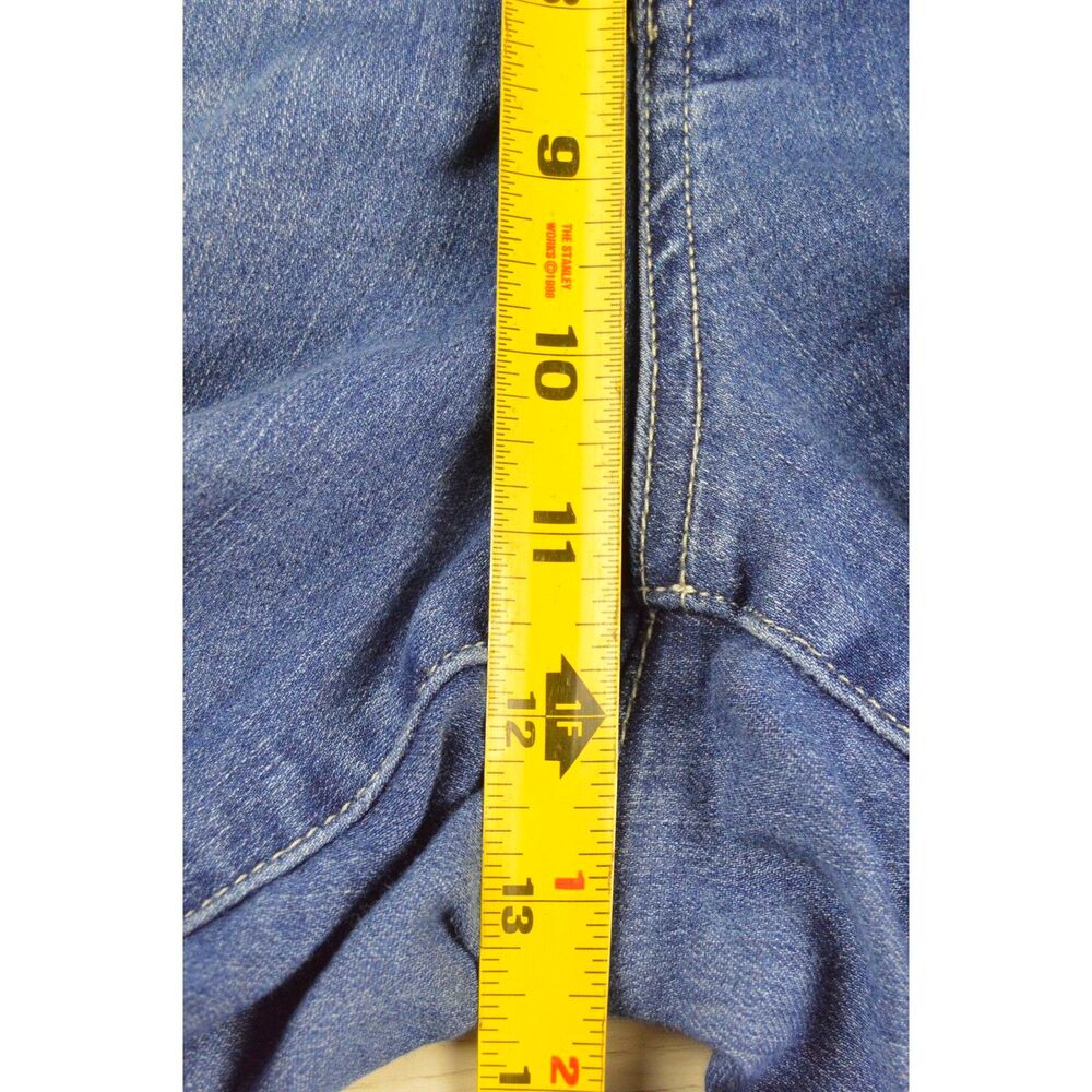 ๐ Democracy "Ab"solution Cropped Frayed Hem Jeans โ Size 16 - Picture 7 of 7